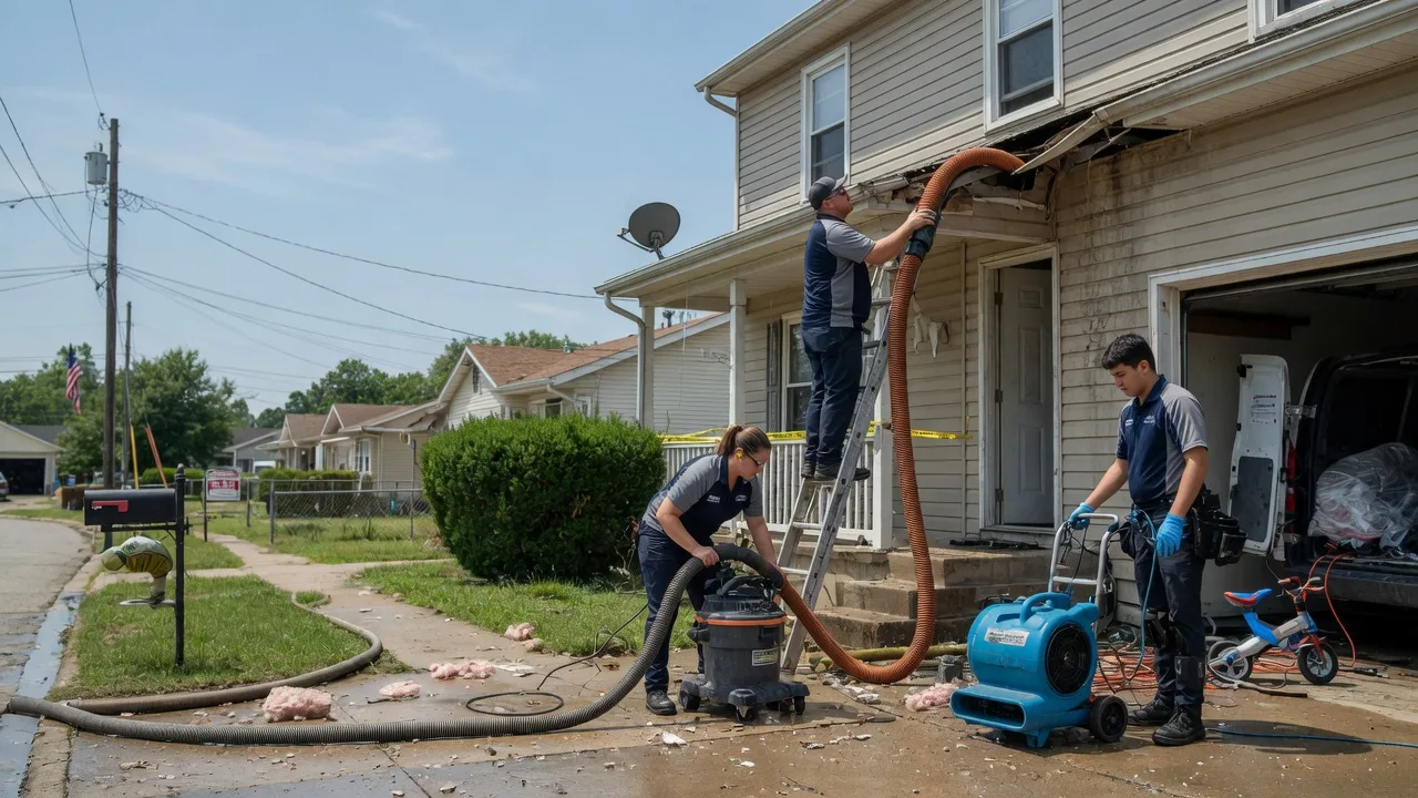 Water Damage Restoration in Aubrey, TX near me